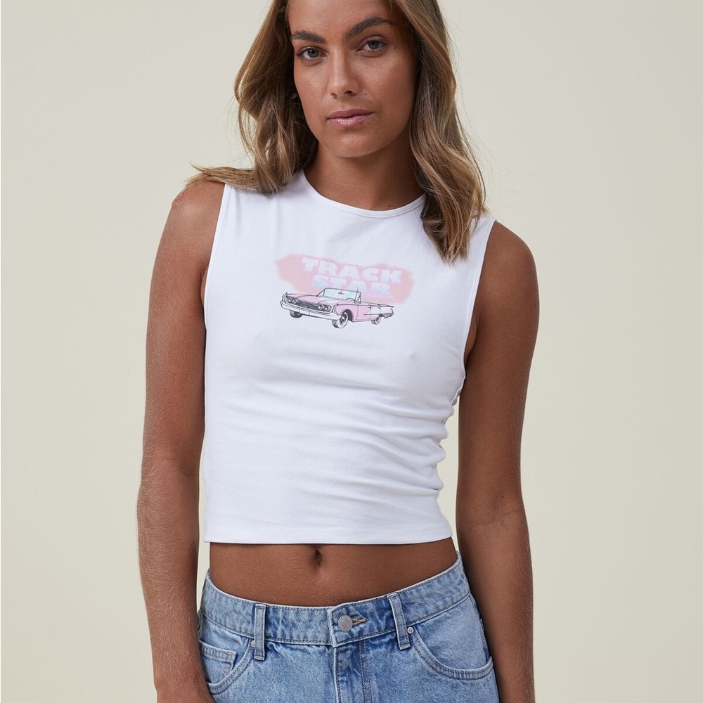 Cotton On 90’s Track Star Tank